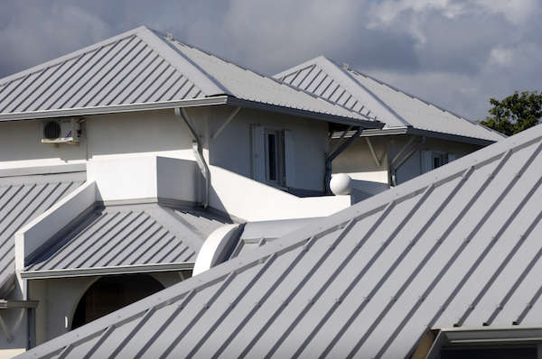 Roofed home